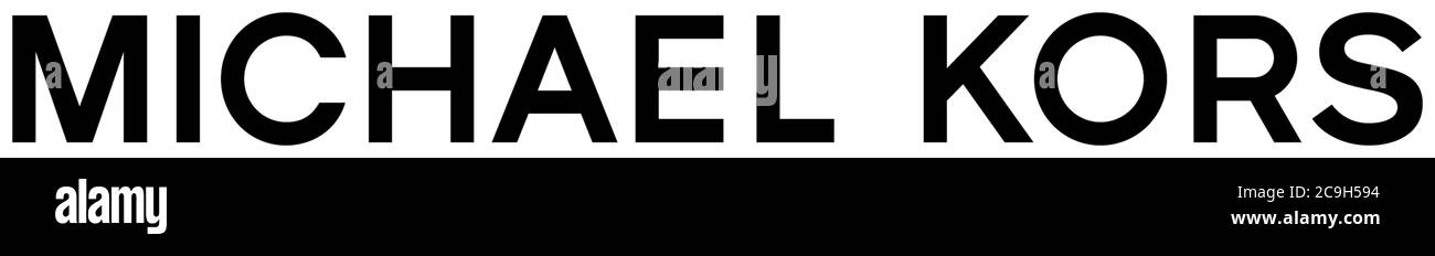 Logo Micheal Kors, fashion brand, clothing brand, optional, white background  Stock Photo - Alamy