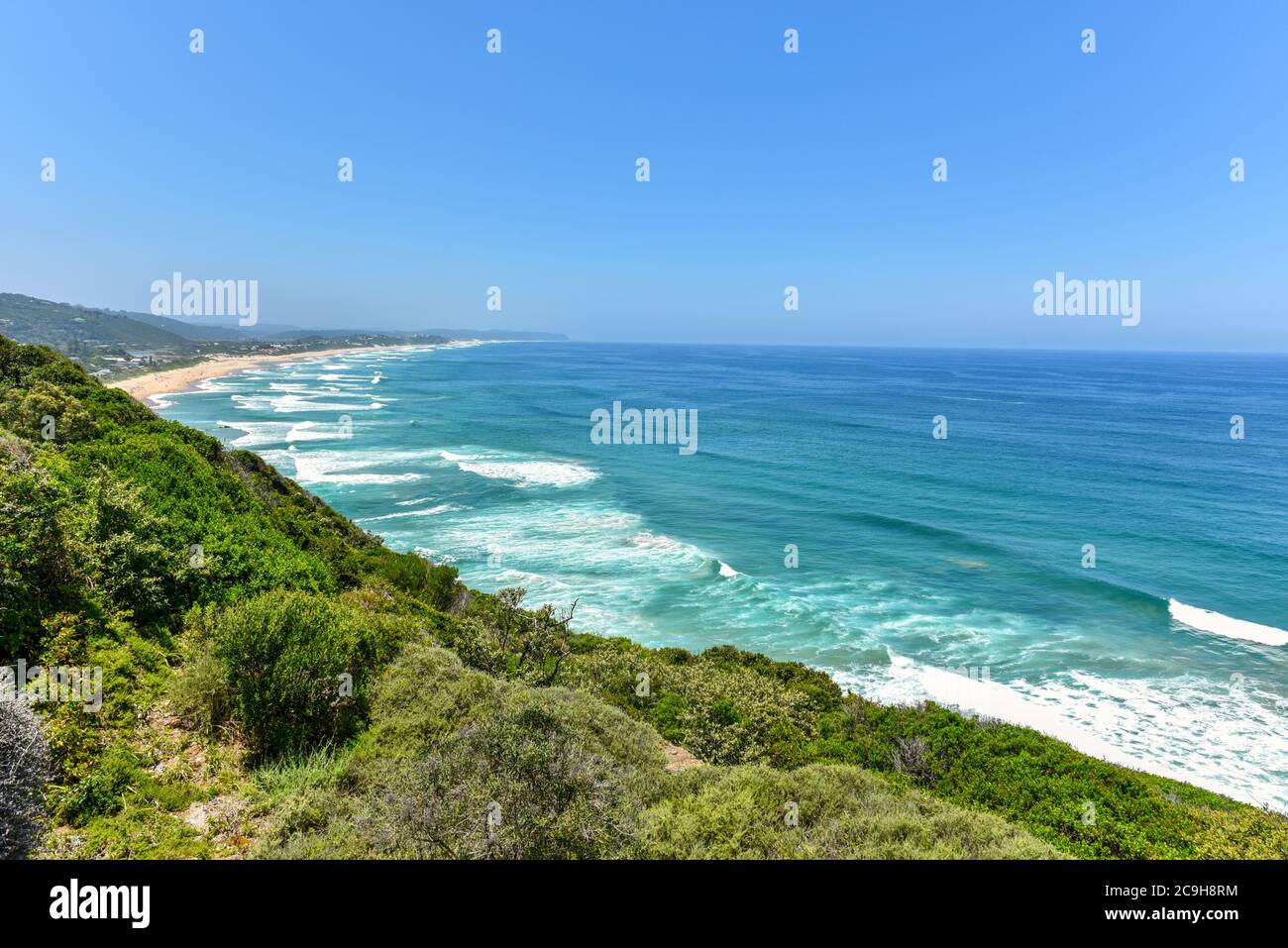 Wilderness Coastline, Garden Route, South Africa Stock Photo