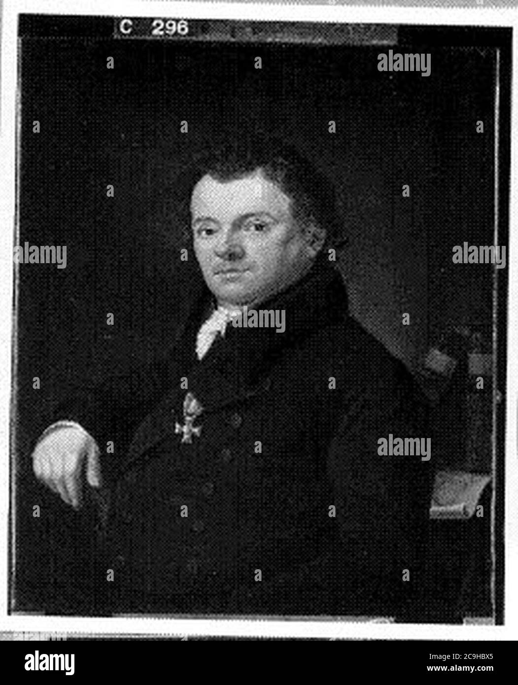 J.C. Gaal - Jan Simon Fruyt (1778-1832) Stock Photo