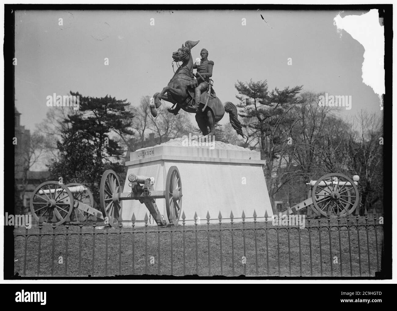 Andrew jackson statue square Cut Out Stock Images & Pictures Alamy