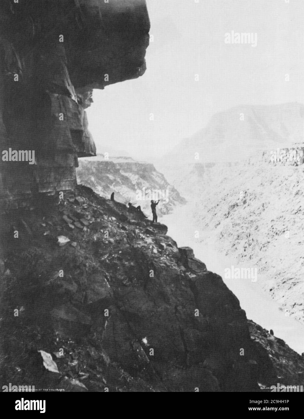 Fichier:Colorado1887 BLACK CANON AND CURRECANTI NEEDLE.jpg - Wikipédia
