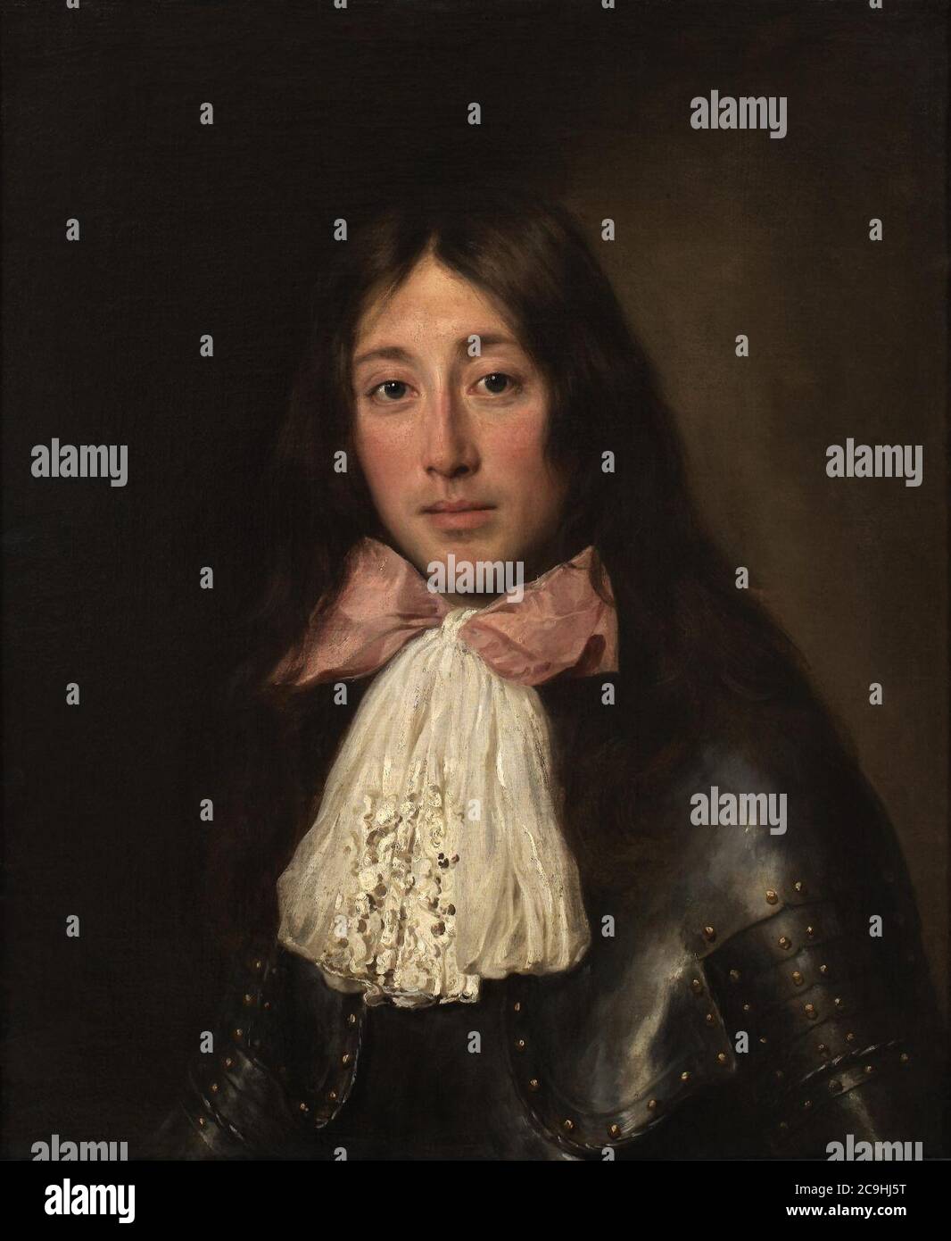 Jacob Ferdinand Voet Le Soldat au nœud rose Stock Photo Alamy