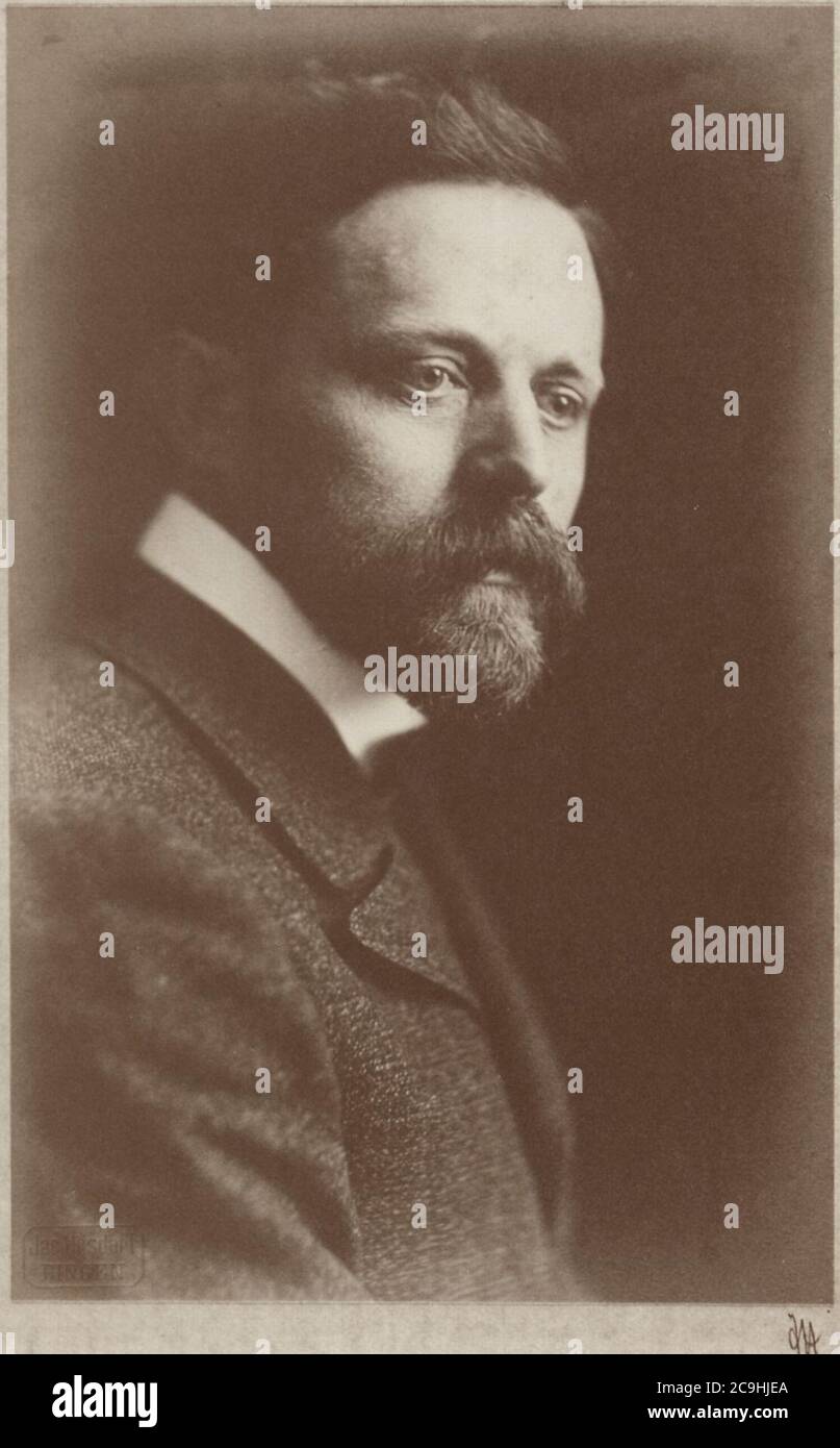 Jacob Hilsdorf - Adolf Korell. Stock Photo