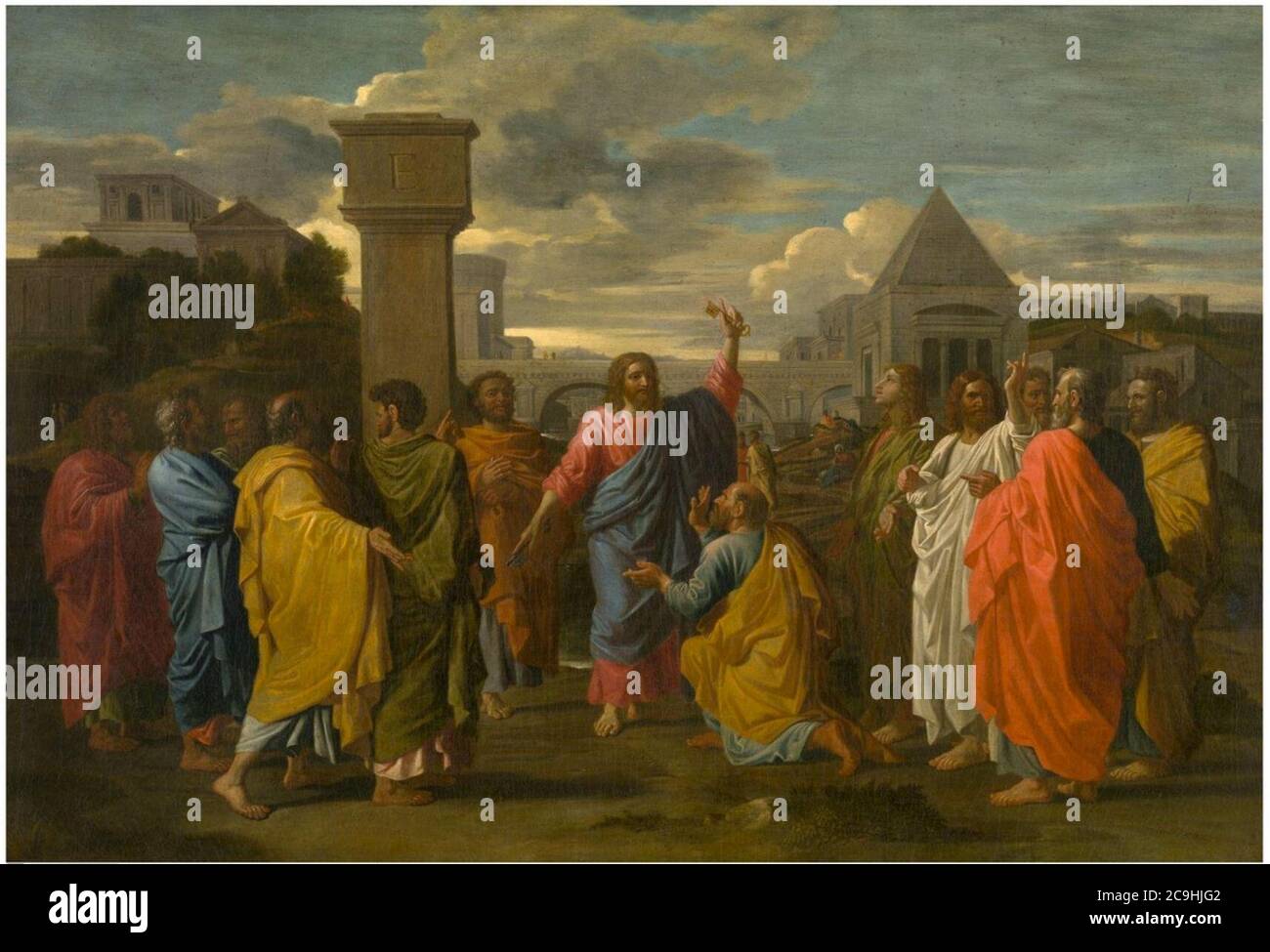 Jacob Herreyns I - Scenes from the Life of Christ - Christ Handing the ...