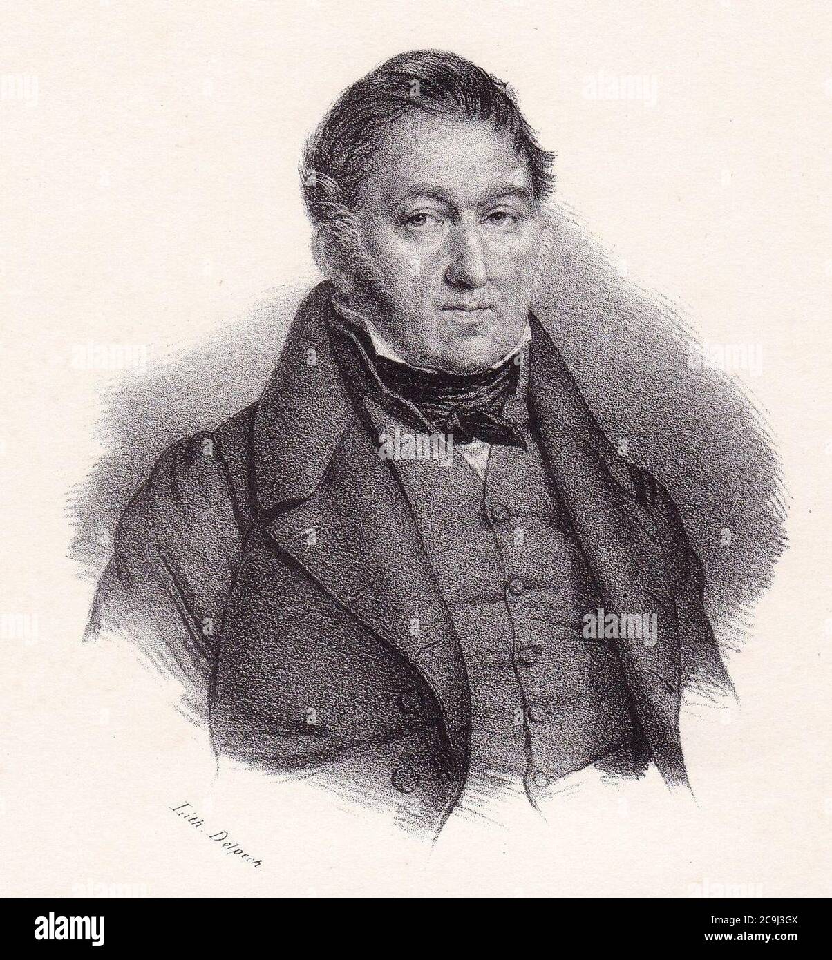 Jacques Charles Dupont de l'Eure. Stock Photo