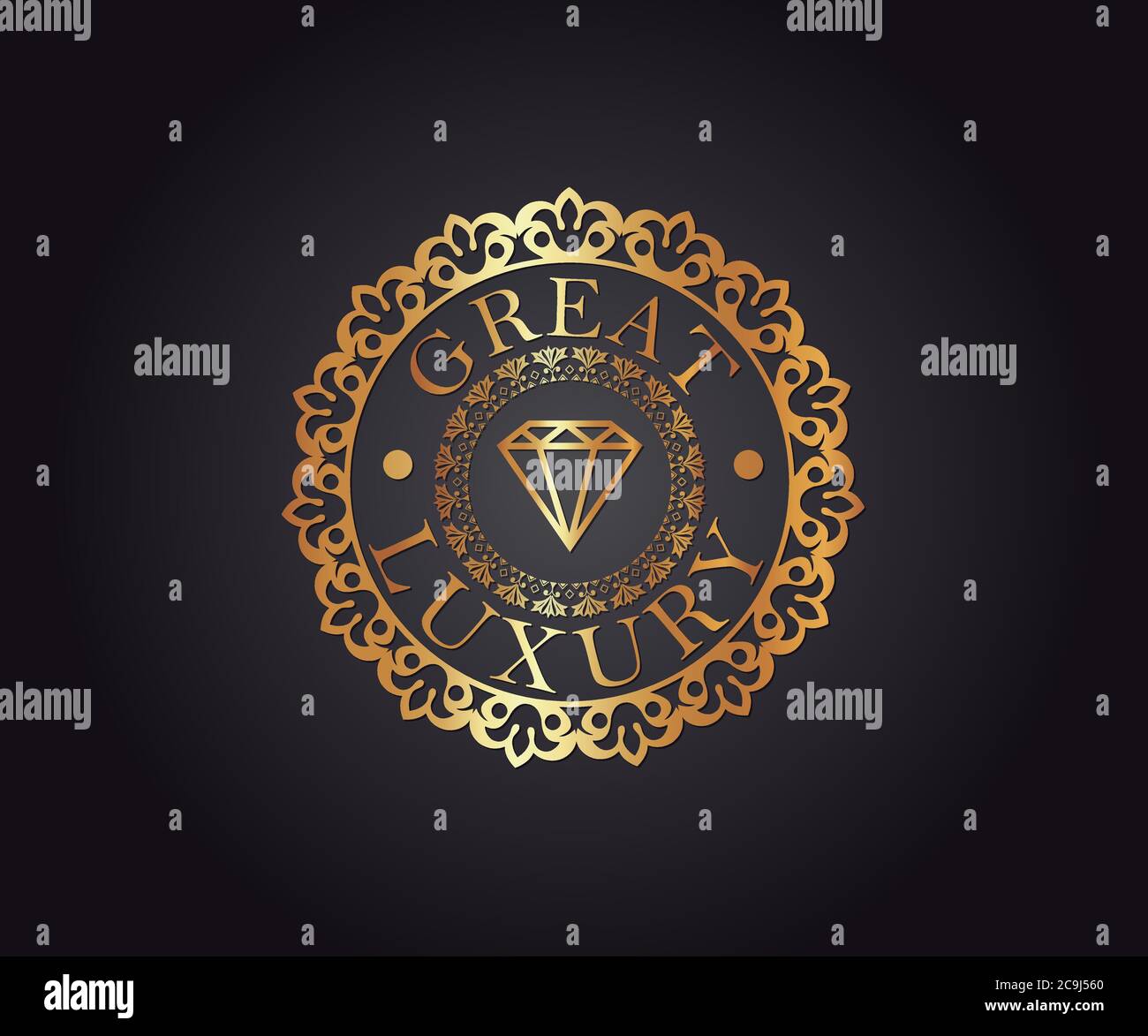 Luxury, Royal and Elegant Logo Vector Design Stock Vector Image & Art ...
