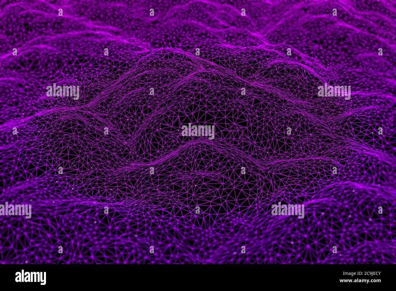 Computer illustration of a network, conceptual Stock Photo - Alamy