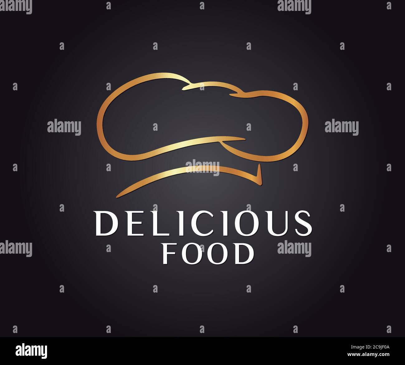 Food logo icon Stock Vector Images - Alamy