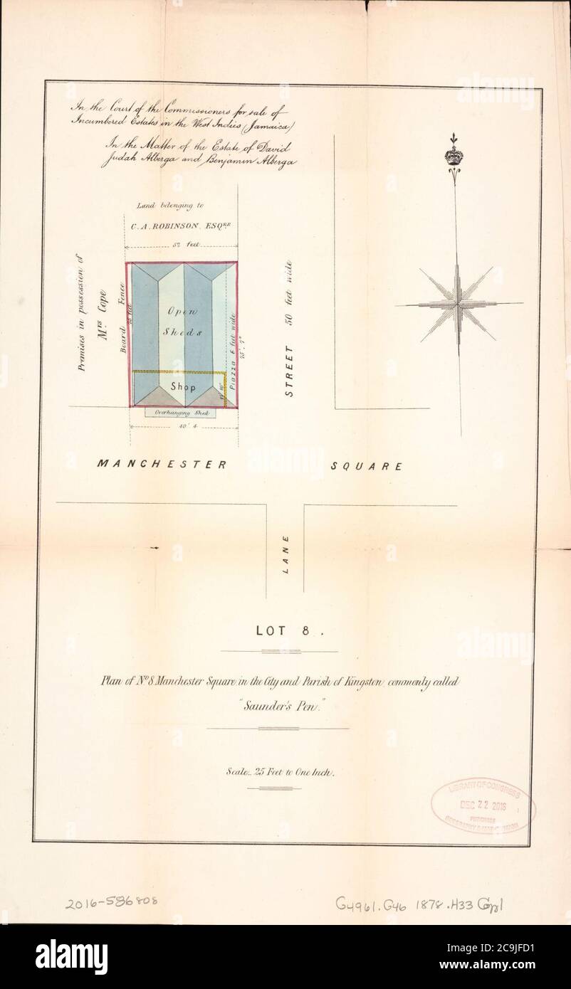 Jamaica, particulars of valuable Estates known as ‘Hopewell,‘ in the Parish of Saint Andrew