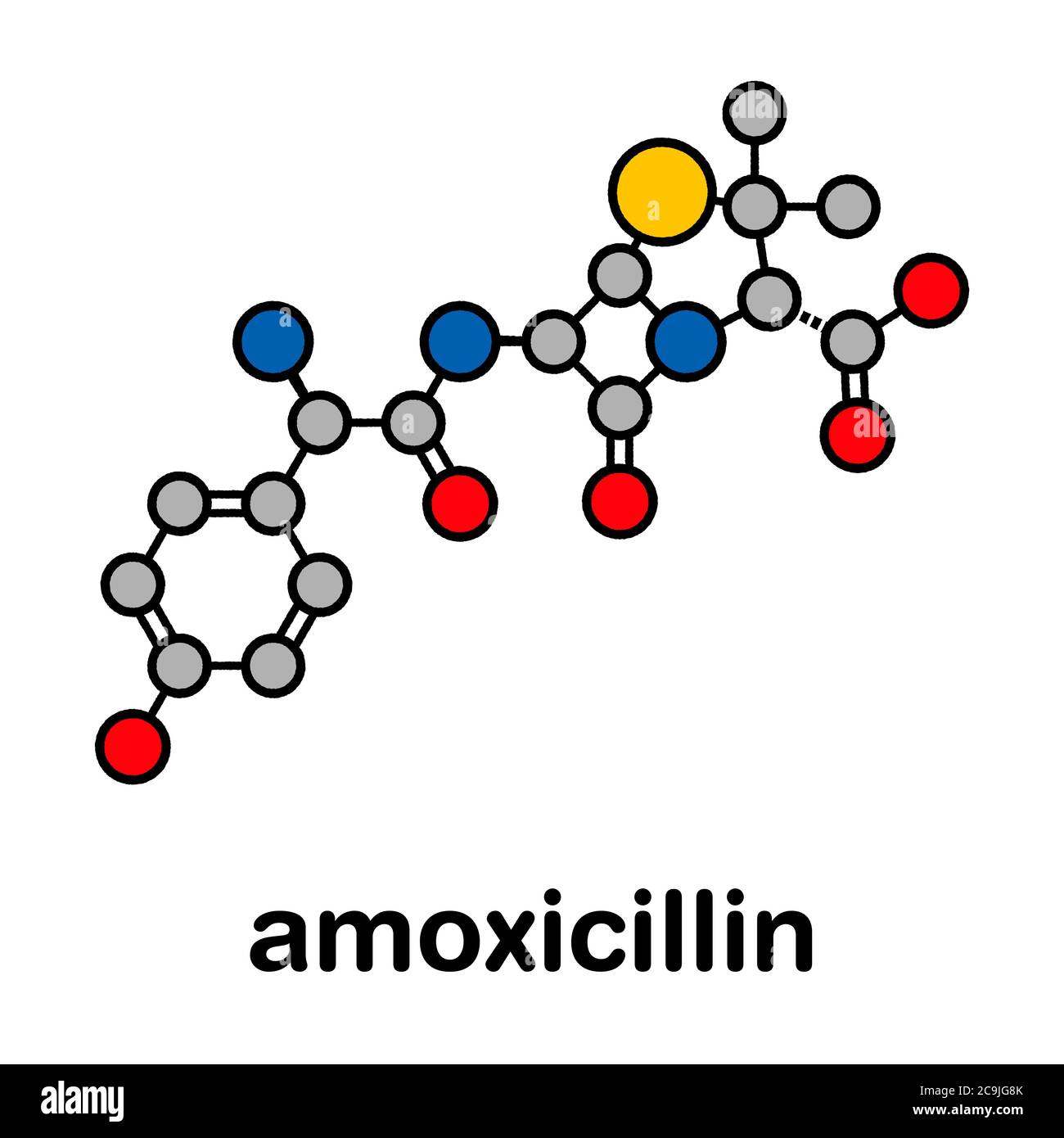 Amoxicillin molecular model hires stock photography and images Alamy