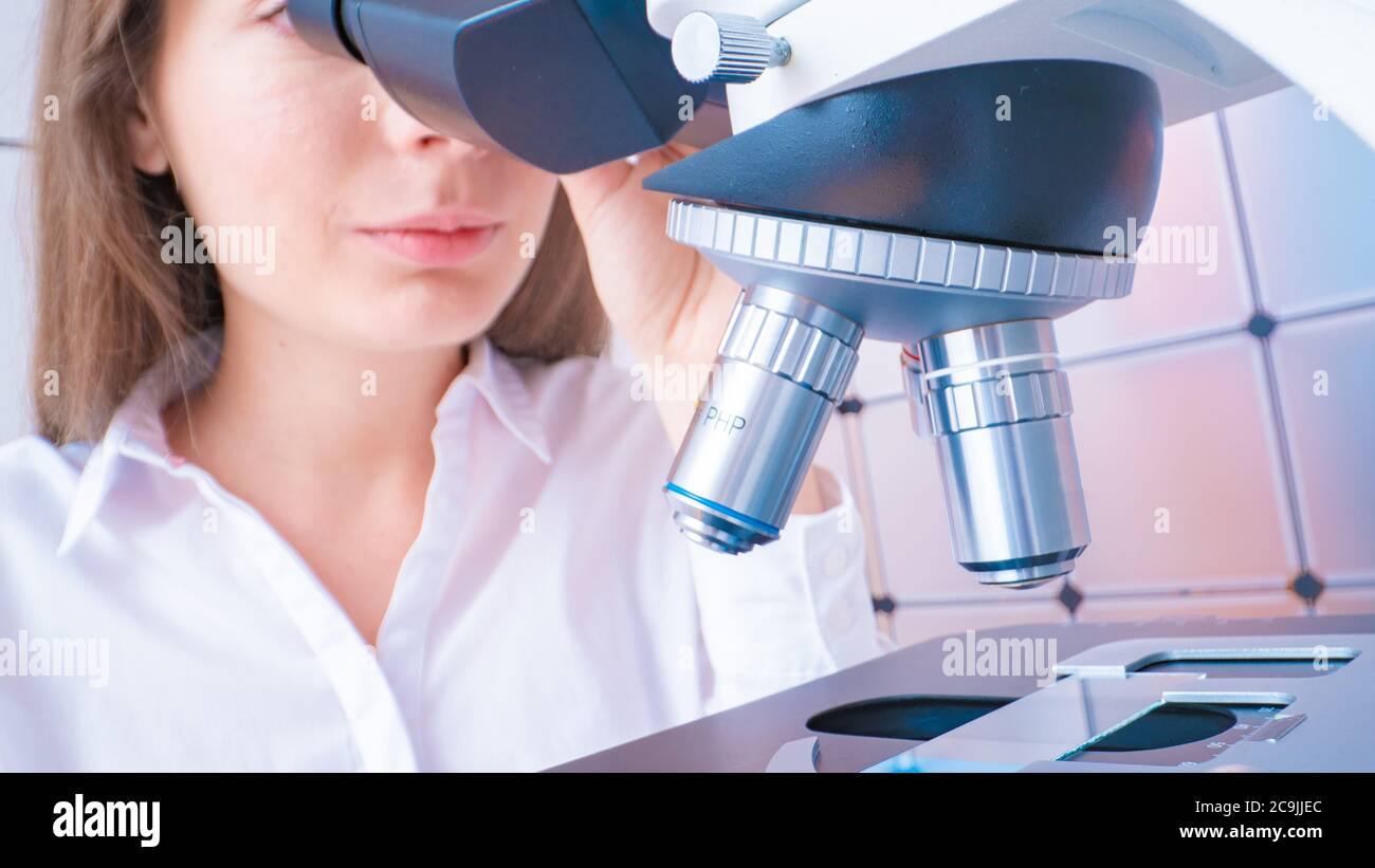 Genetic analysis researcher using hi res stock photography and images Genetic analysis researcher using hi res stock photography and images