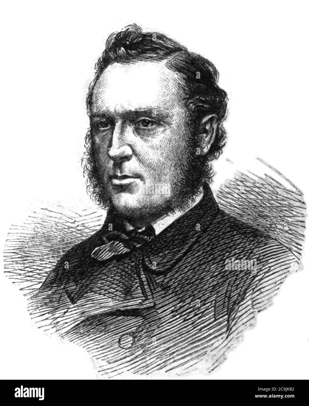 James Anderson by Thomas Dewell Scott (Illustrated London News, 1866-12-08). Stock Photo