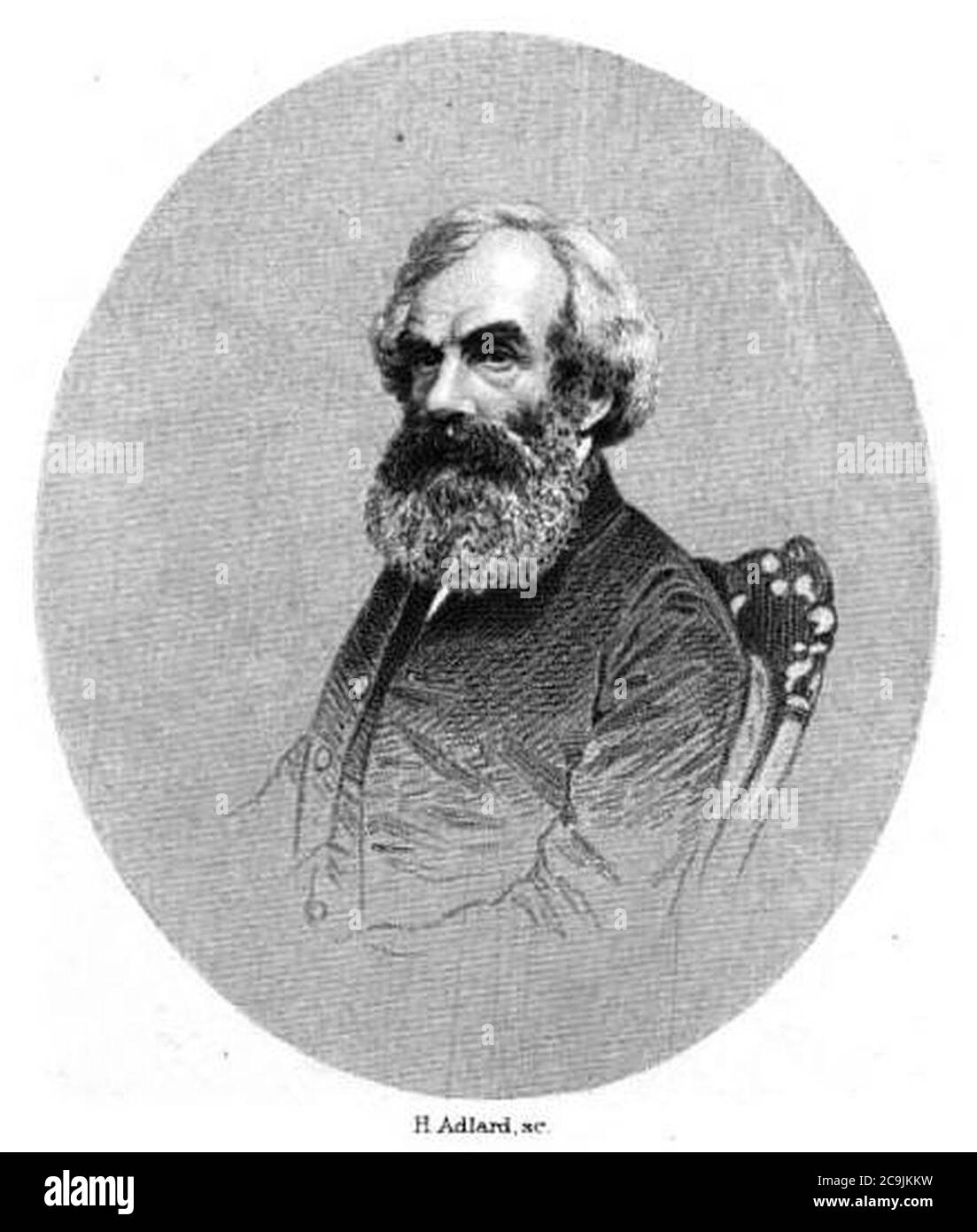 James Backhouse (1794-1869). Stock Photo