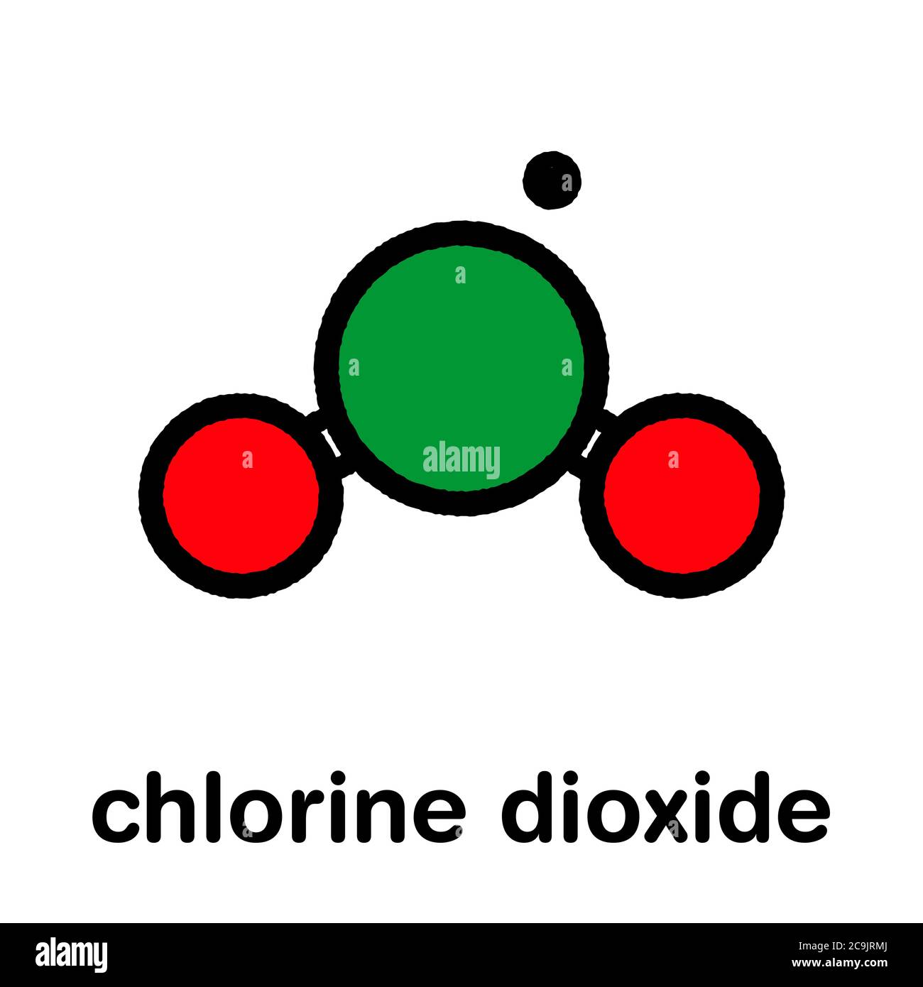 Chlorine dioxide molecule hires stock photography and images Alamy