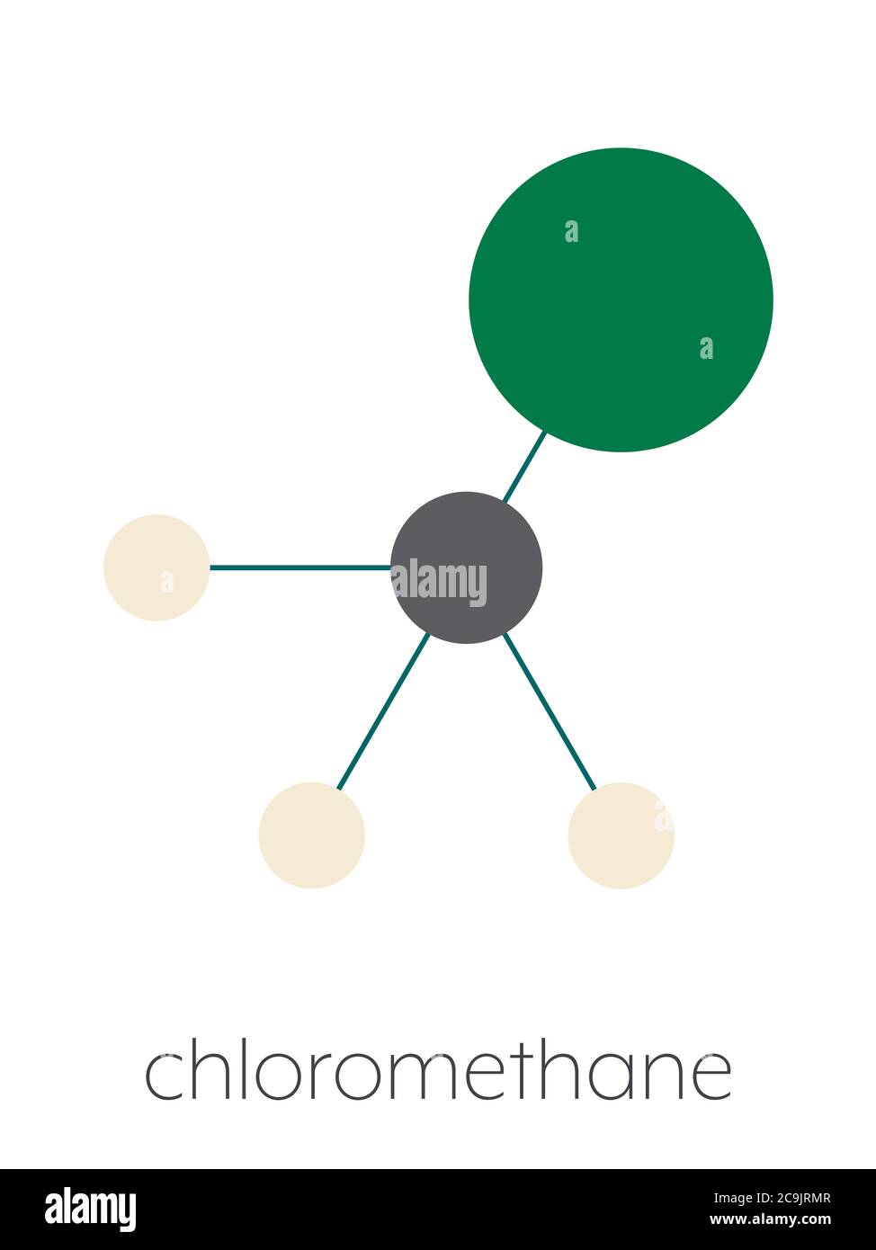 Methyl Chloride Structure