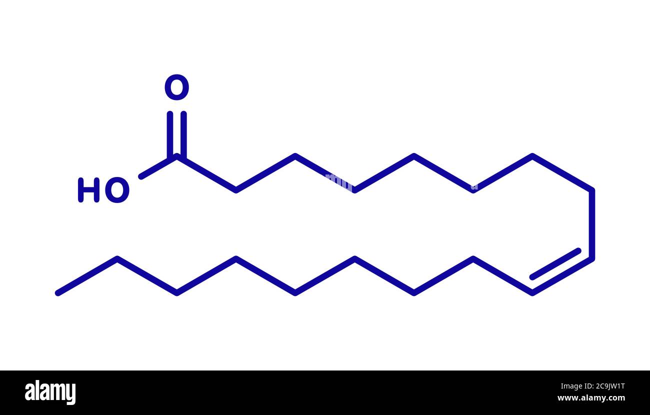 Oleic acid (omega9, cis) fatty acid. Common in animal fats and