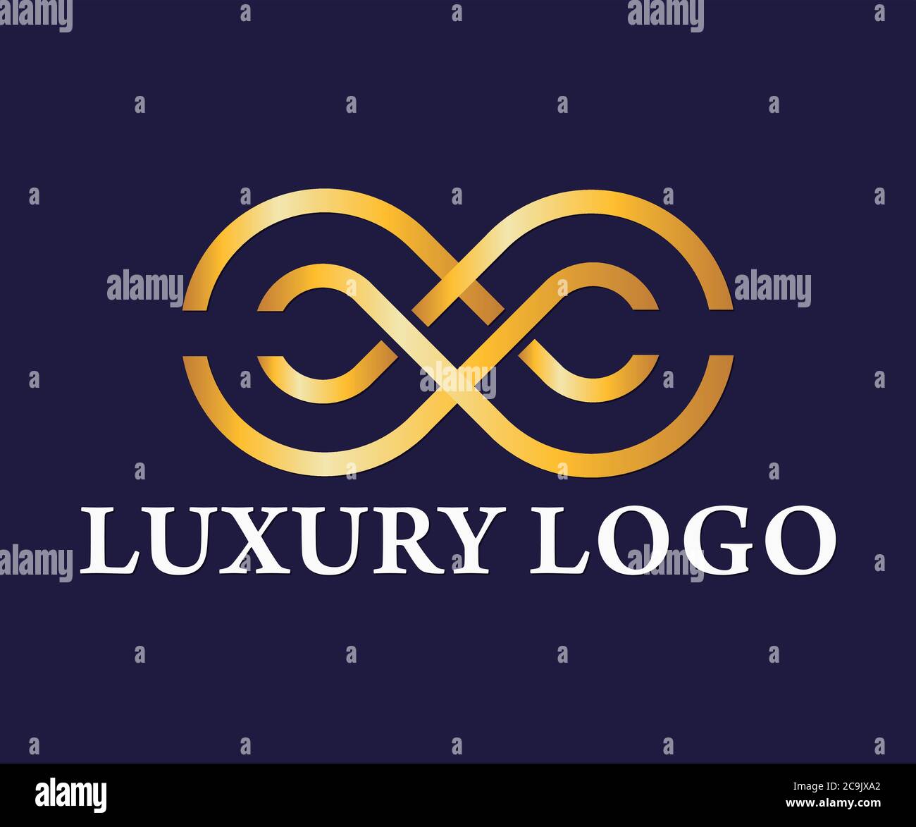 Luxury, Royal and Elegant Logo Vector Design Stock Vector Image & Art ...