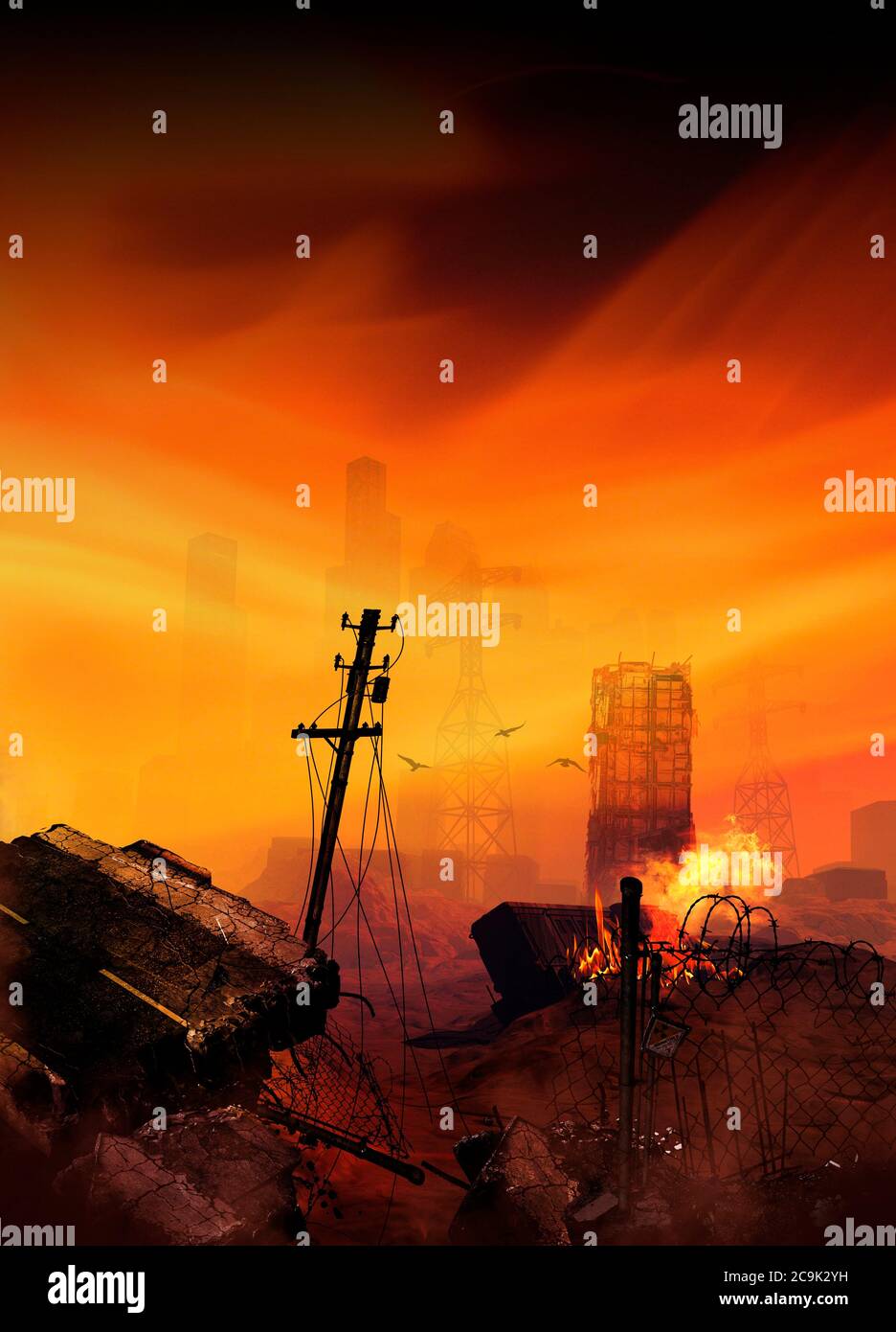 Apocalyptic earth hi-res stock photography and images - Alamy