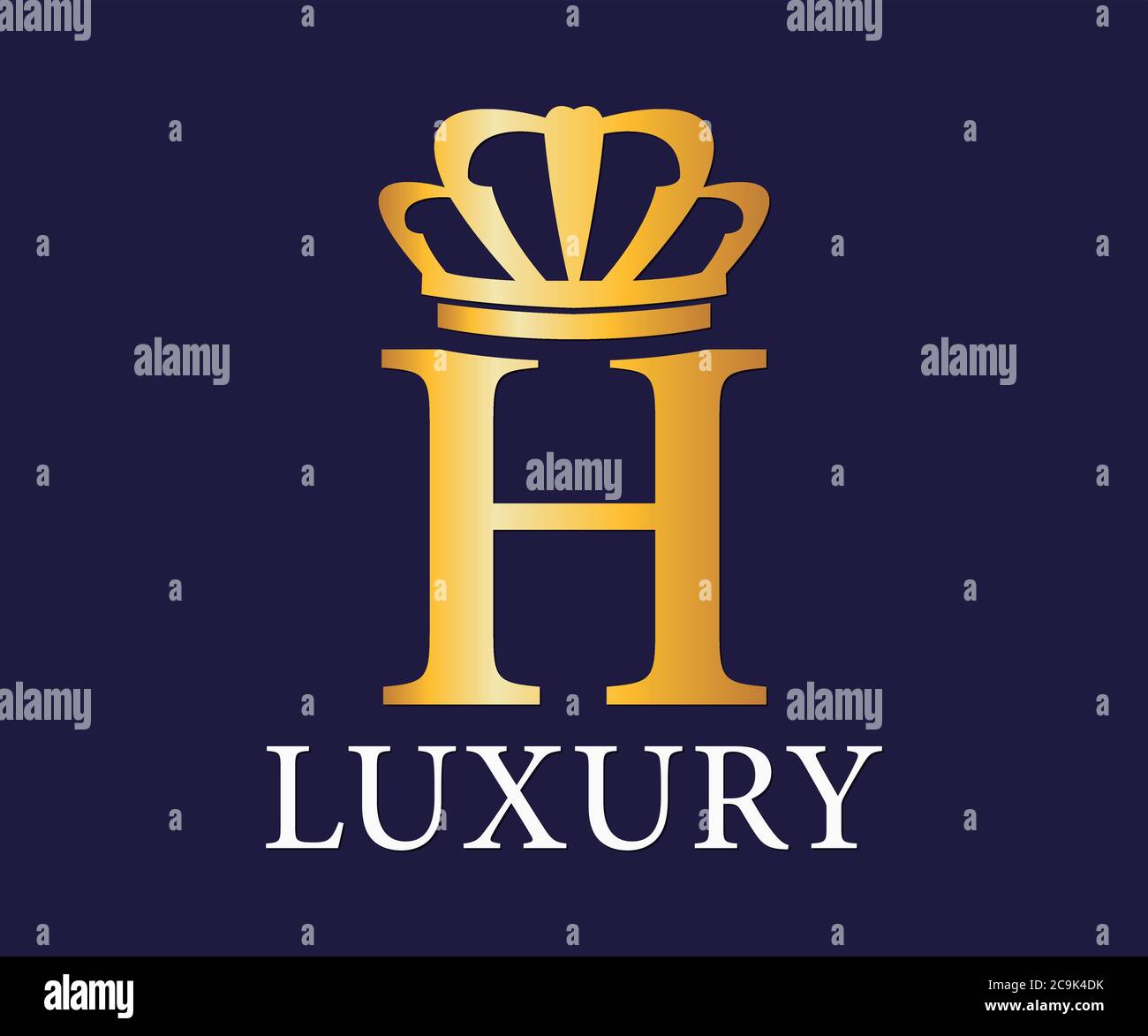 Luxury, Royal and Elegant Logo Vector Design Stock Vector Image & Art ...