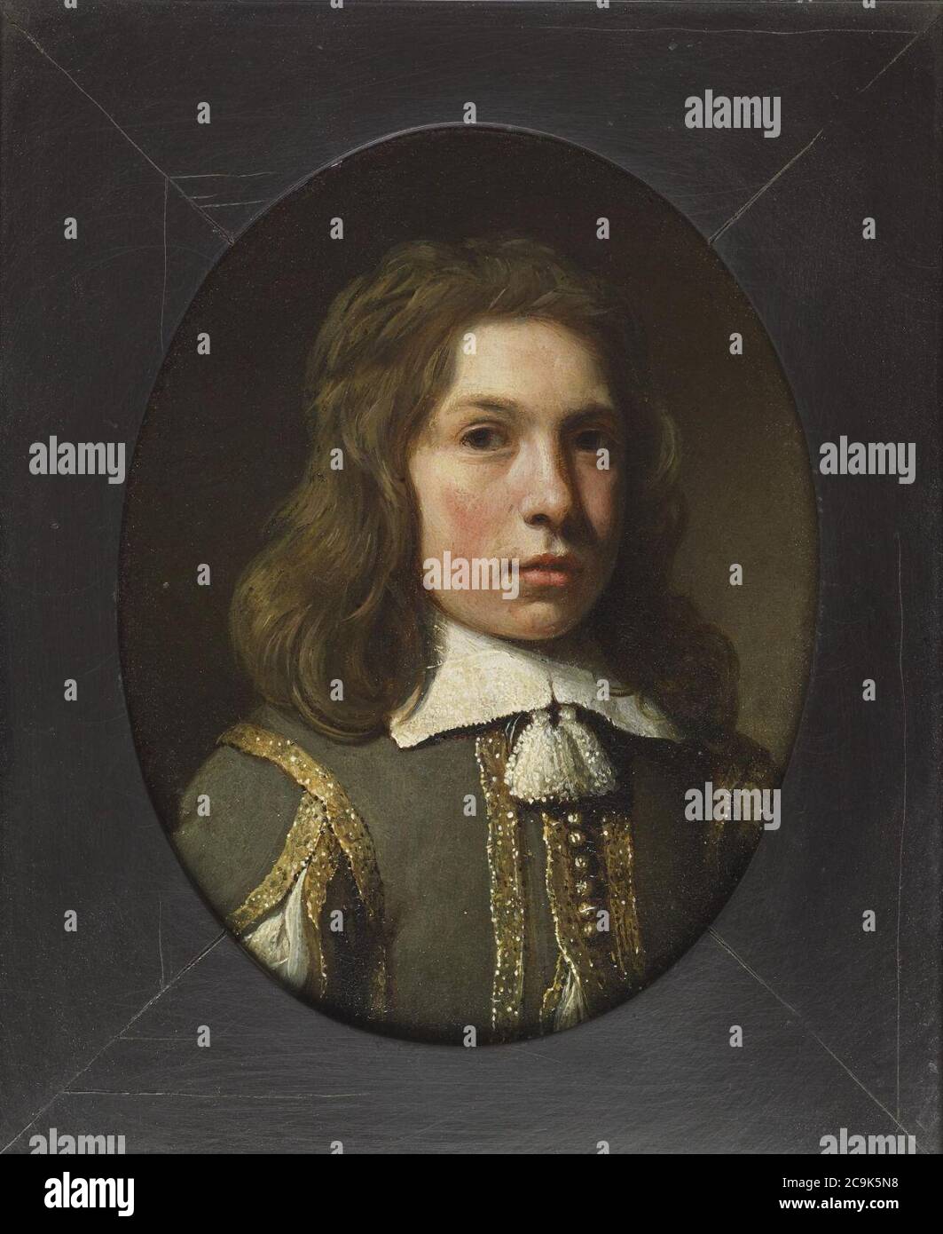 Jan de Bray - Head of a Boy Stock Photo