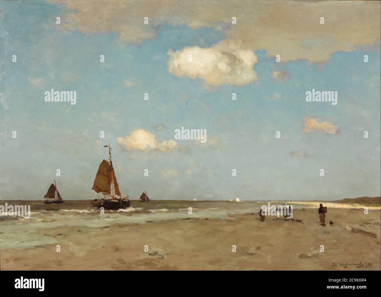 Archival beach scene hi-res stock photography and images - Alamy