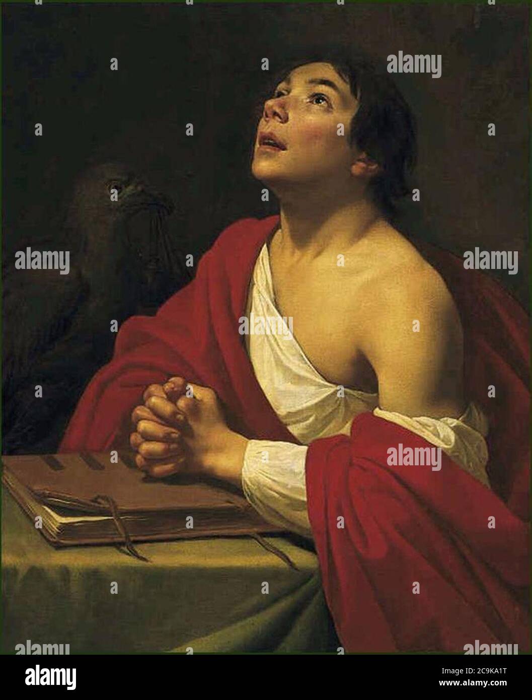 Jan van Bylert - St. John the evengelist Stock Photo - Alamy