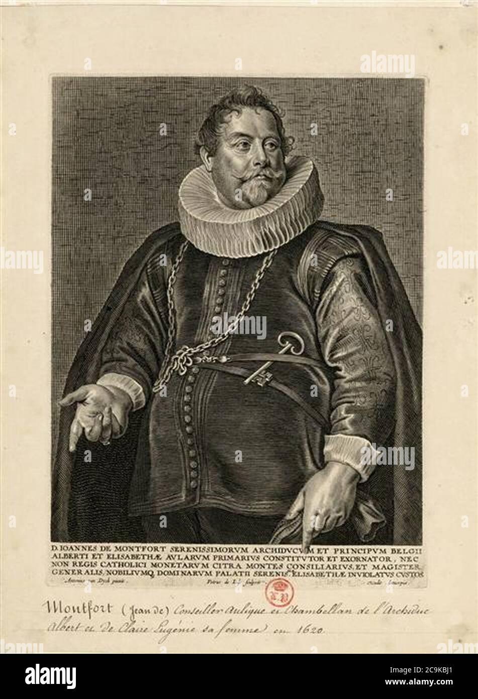 Jan van Montfort (Jean de Montfort) (15671648) conseiller d'Etat by