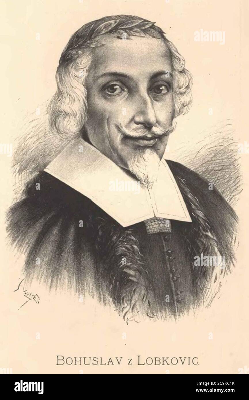 Jan Vilímek Bohuslav Hasištejnský z Lobkovic Stock Photo Alamy