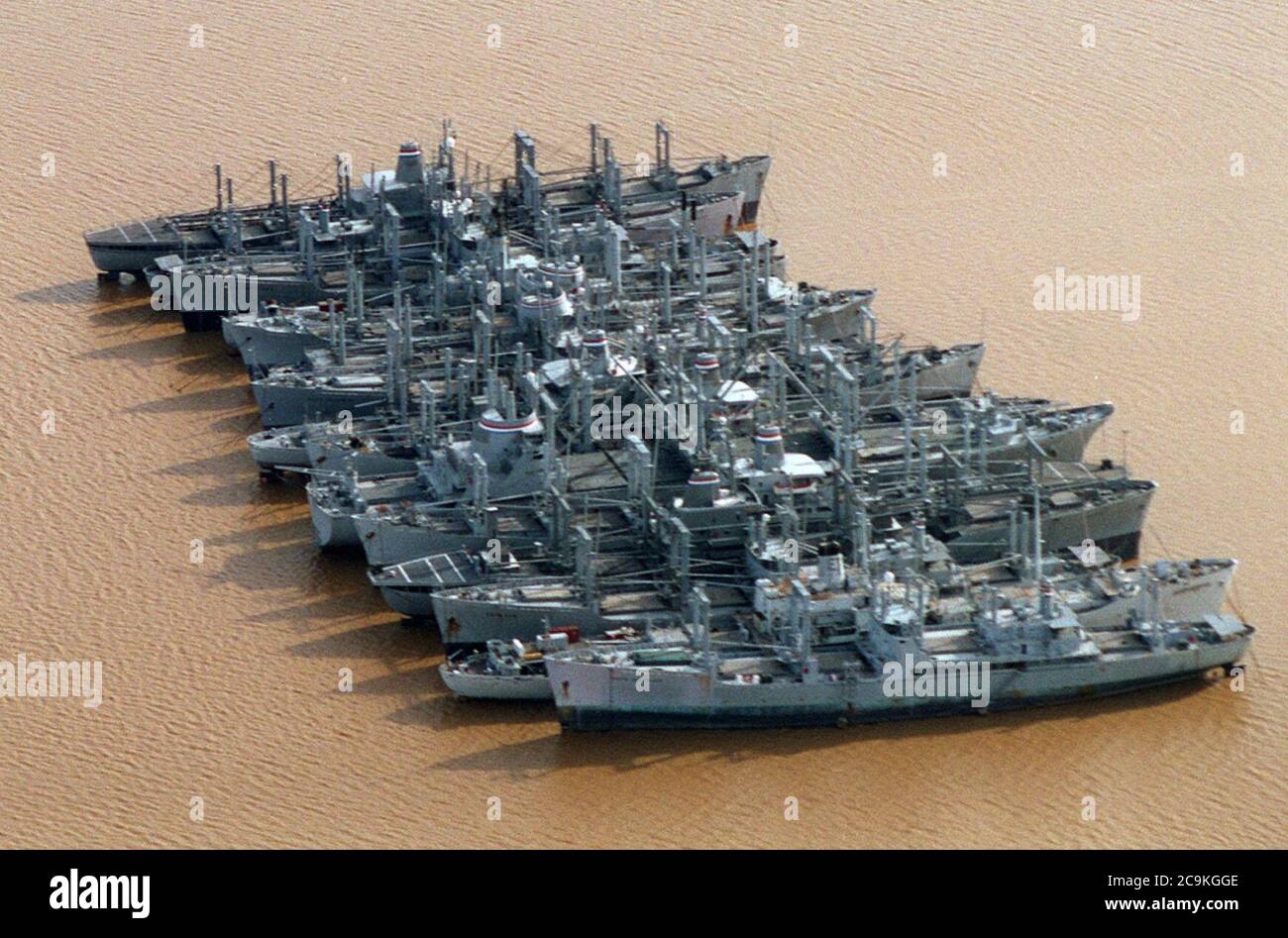 James River Reserve Fleet ships1 in 1996 Stock Photo Alamy
