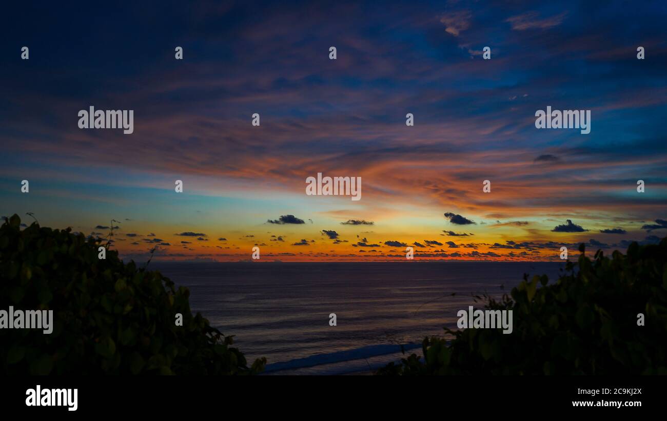 Beautiful sky at sunset hi-res stock photography and images - Alamy