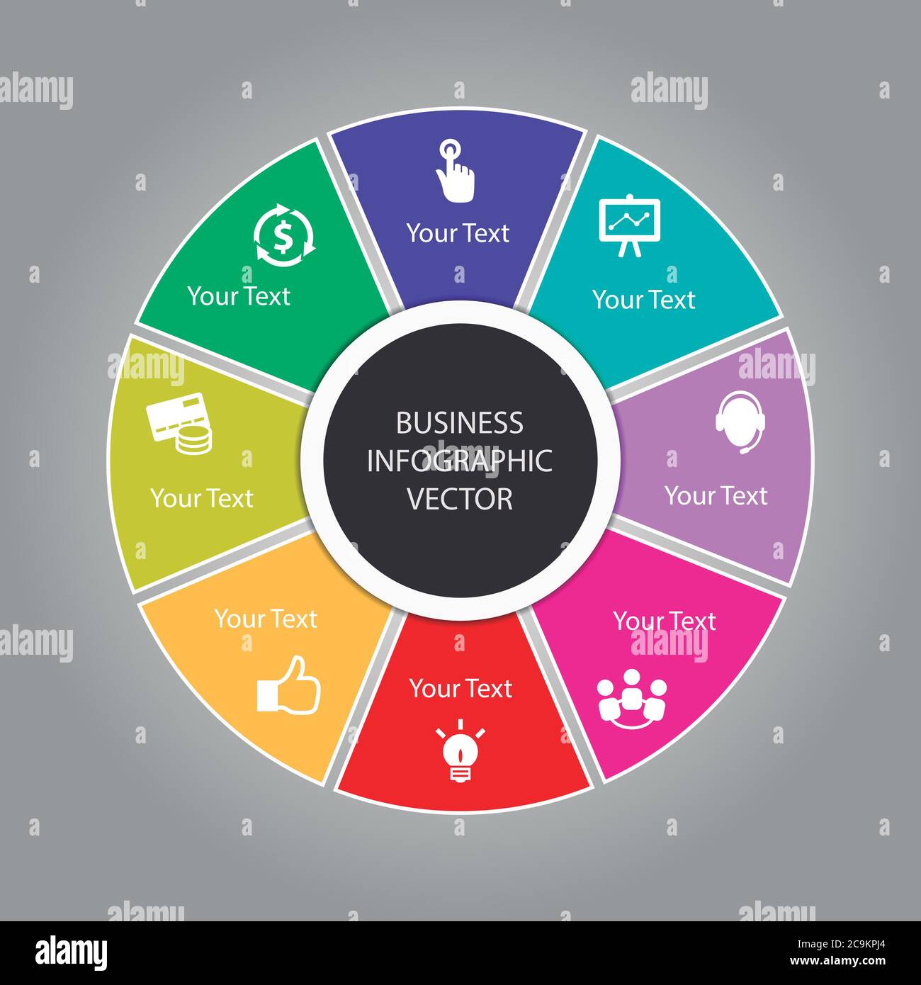 Collection and Set Infographic Elements Vector Design Eps 10 Stock Vector