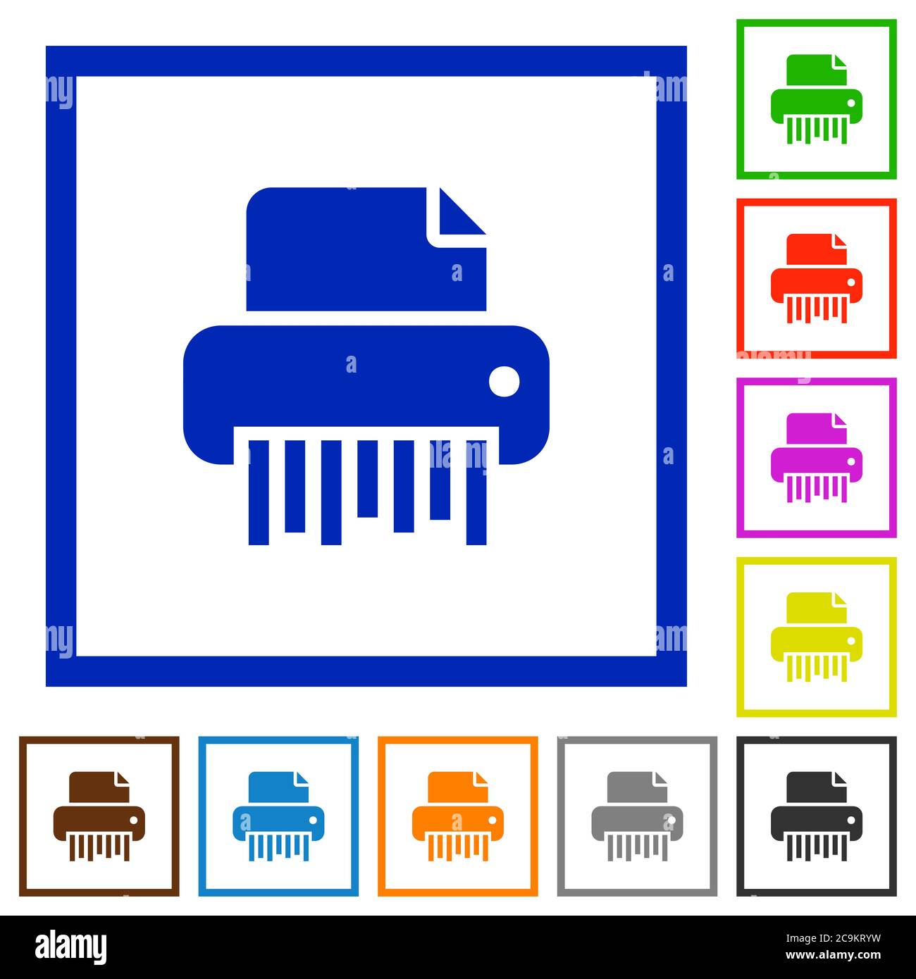 Shredder elements Stock Vector Images - Alamy
