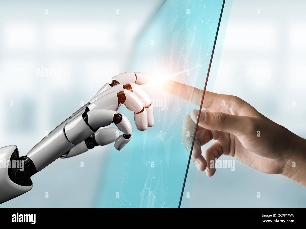 The creation of adam hands robot