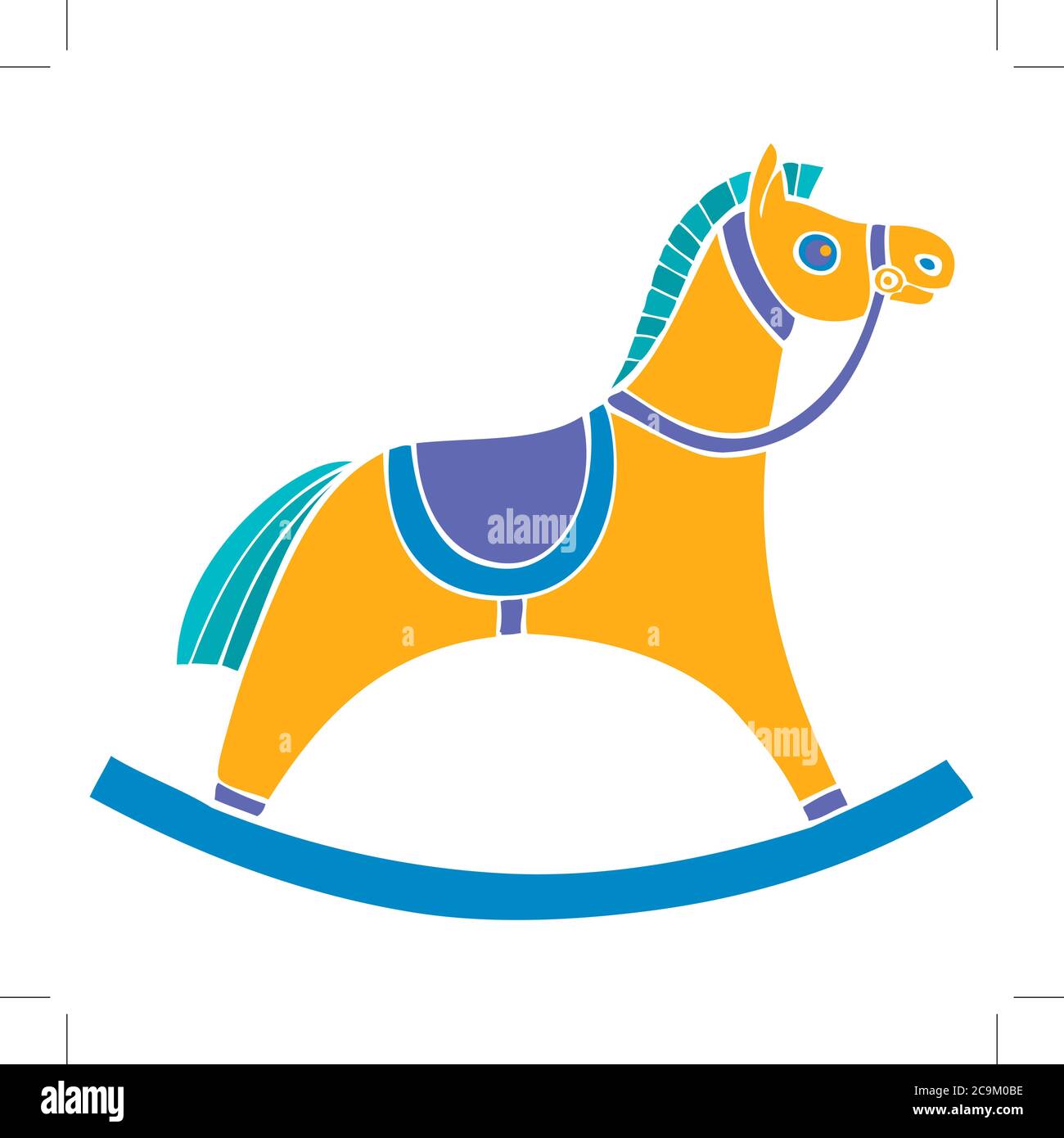 Children s rocking chair. Horse for small children. rocking horse