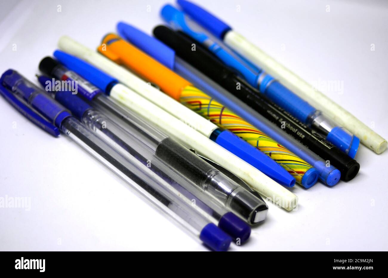 Ballpoint pens Stock Photo