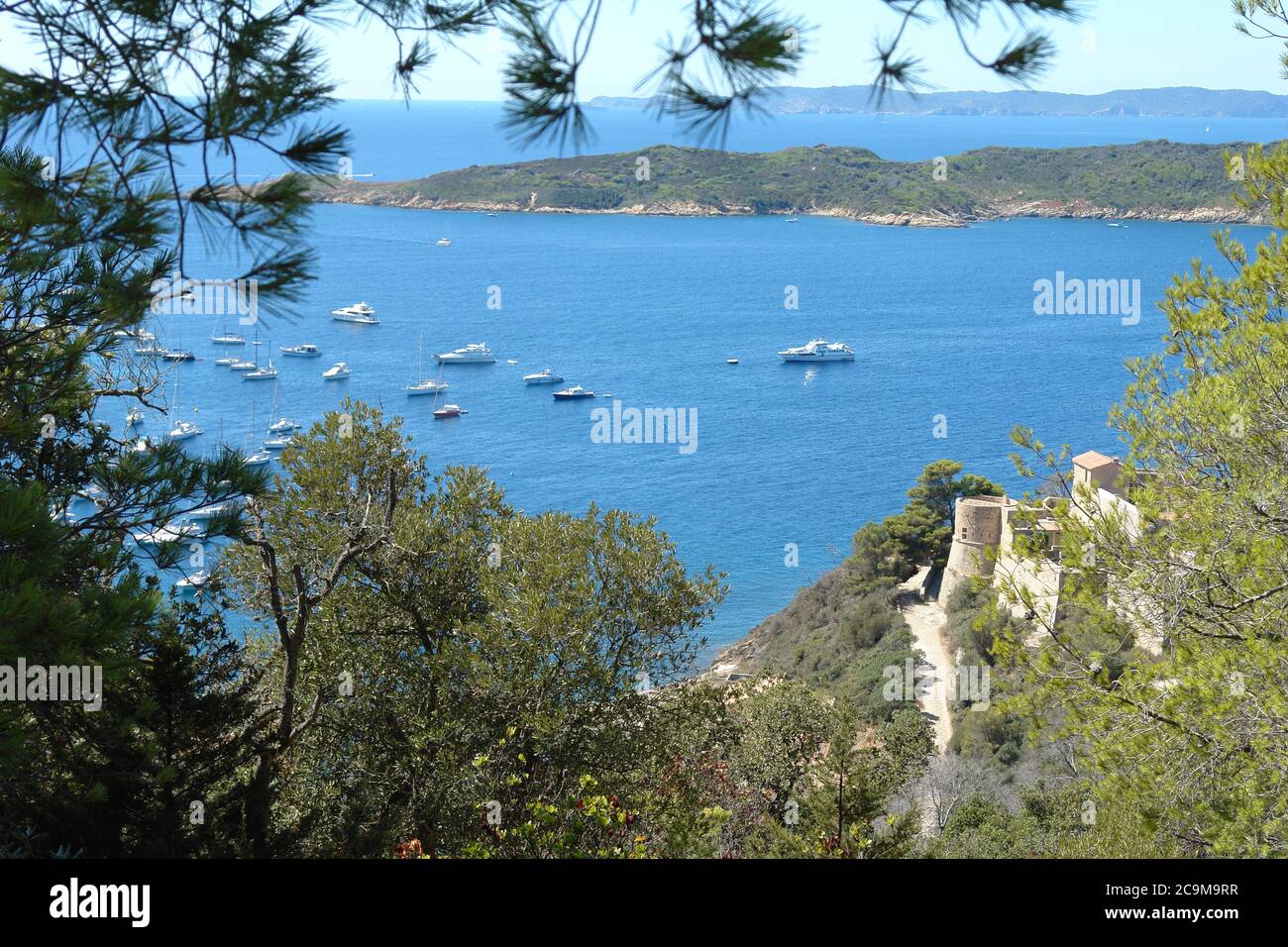Ile De Port Cros National Natural Park Stock Photo Alamy