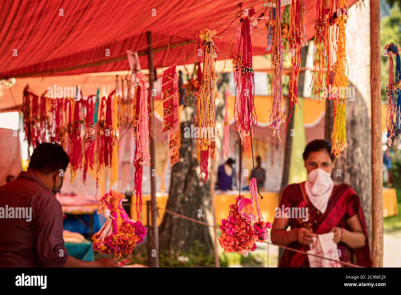 1 august 2020 madhyapradesh sarni city market.The festival