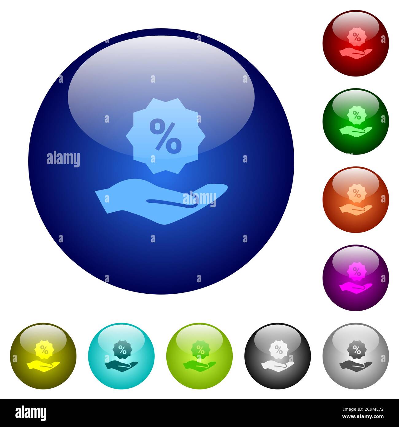 Discount buttons Stock Vector Images - Alamy