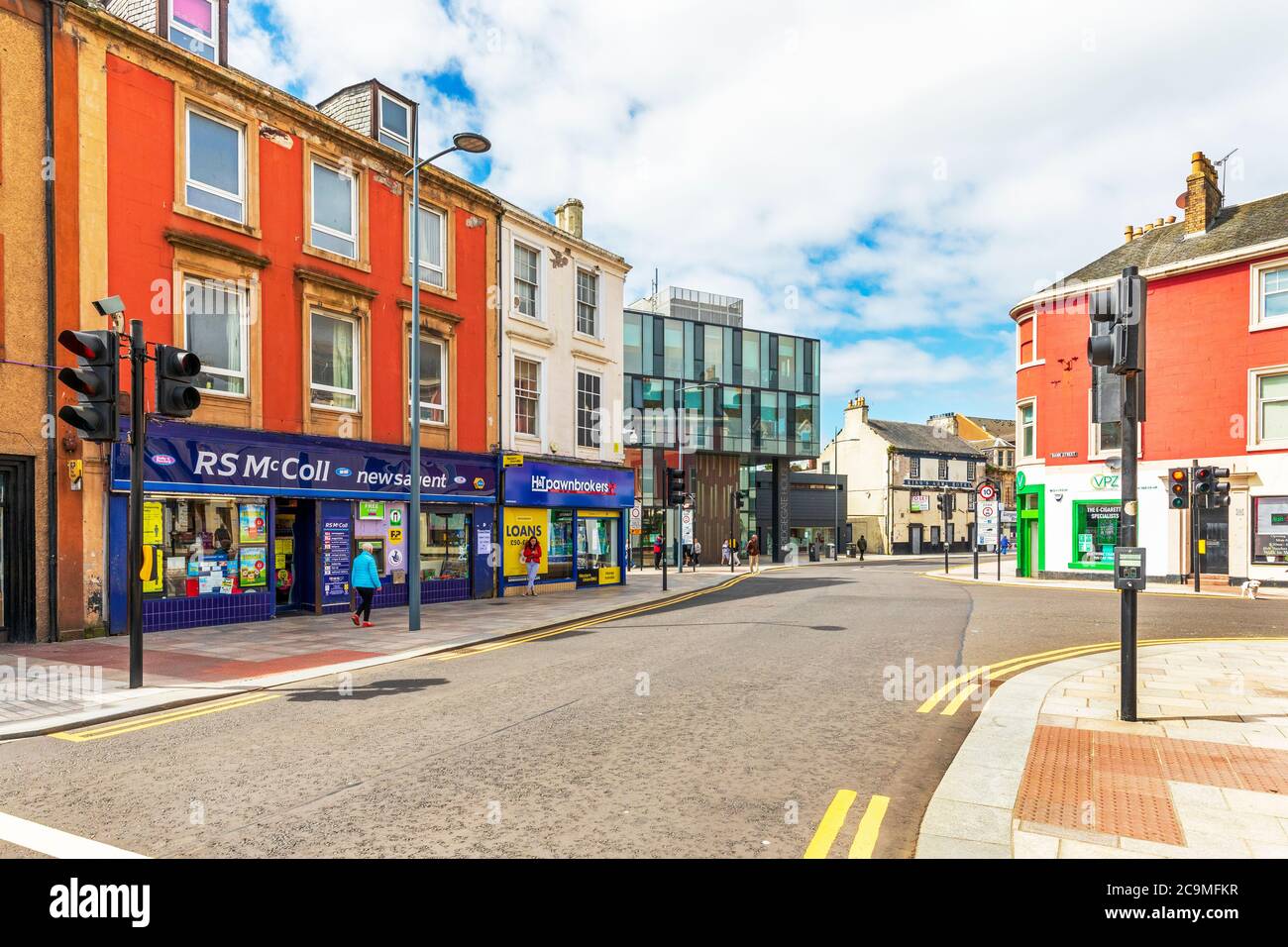 Town shops commercial hires stock photography and images Alamy