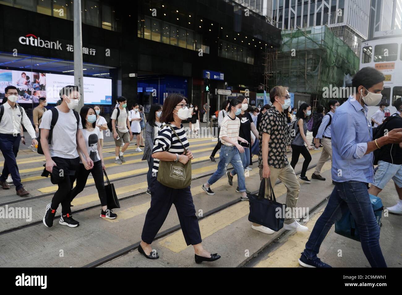 Download Hong Kong People Wearing Masks High Resolution Stock Photography And Images Alamy PSD Mockup Templates