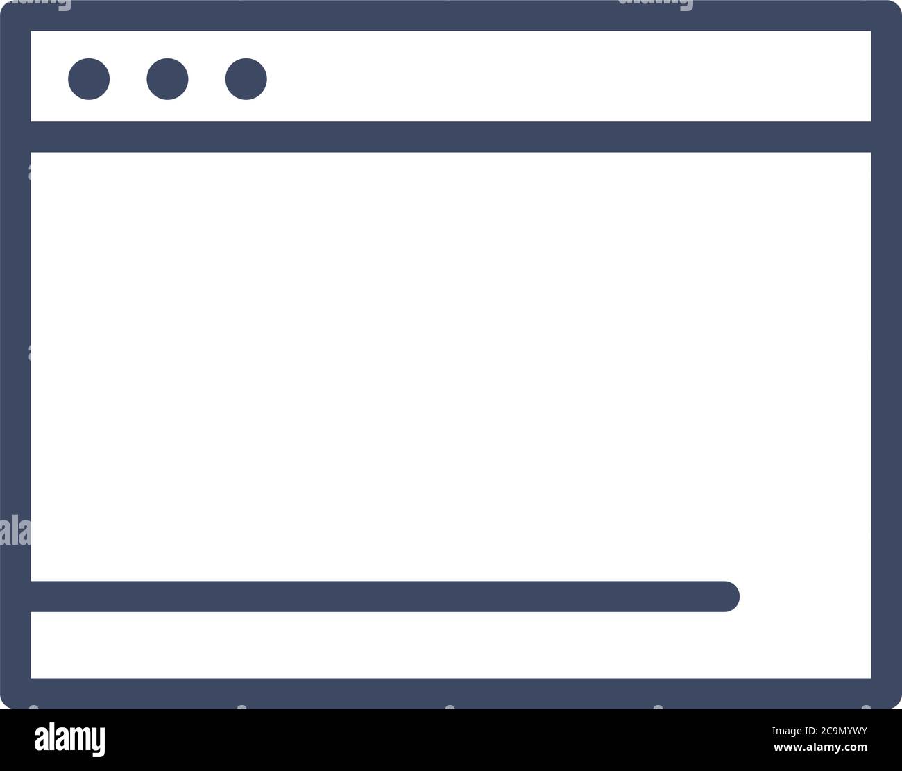 Website page line style icon design, Technology internet and media ...