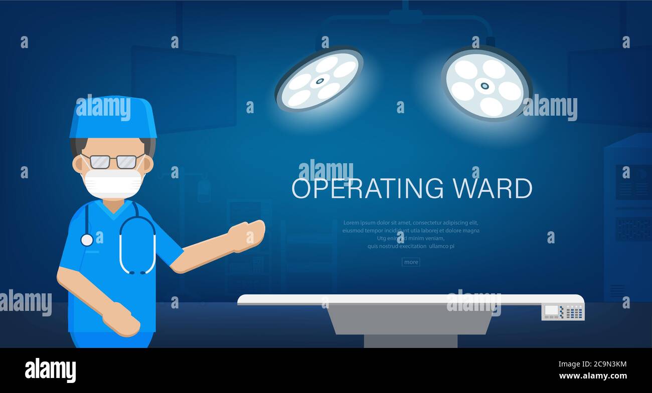 Operating room Stock Vector Images Alamy