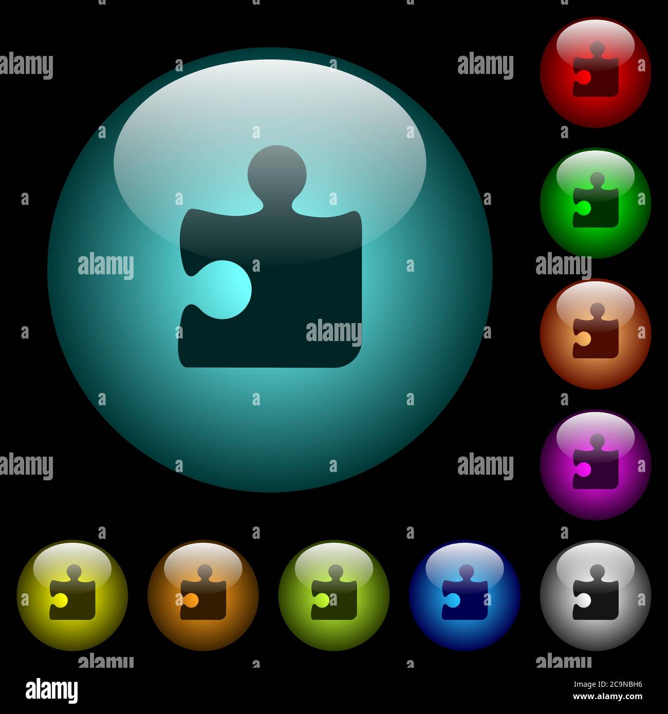 Purple glowing object dark background Stock Vector Images - Alamy