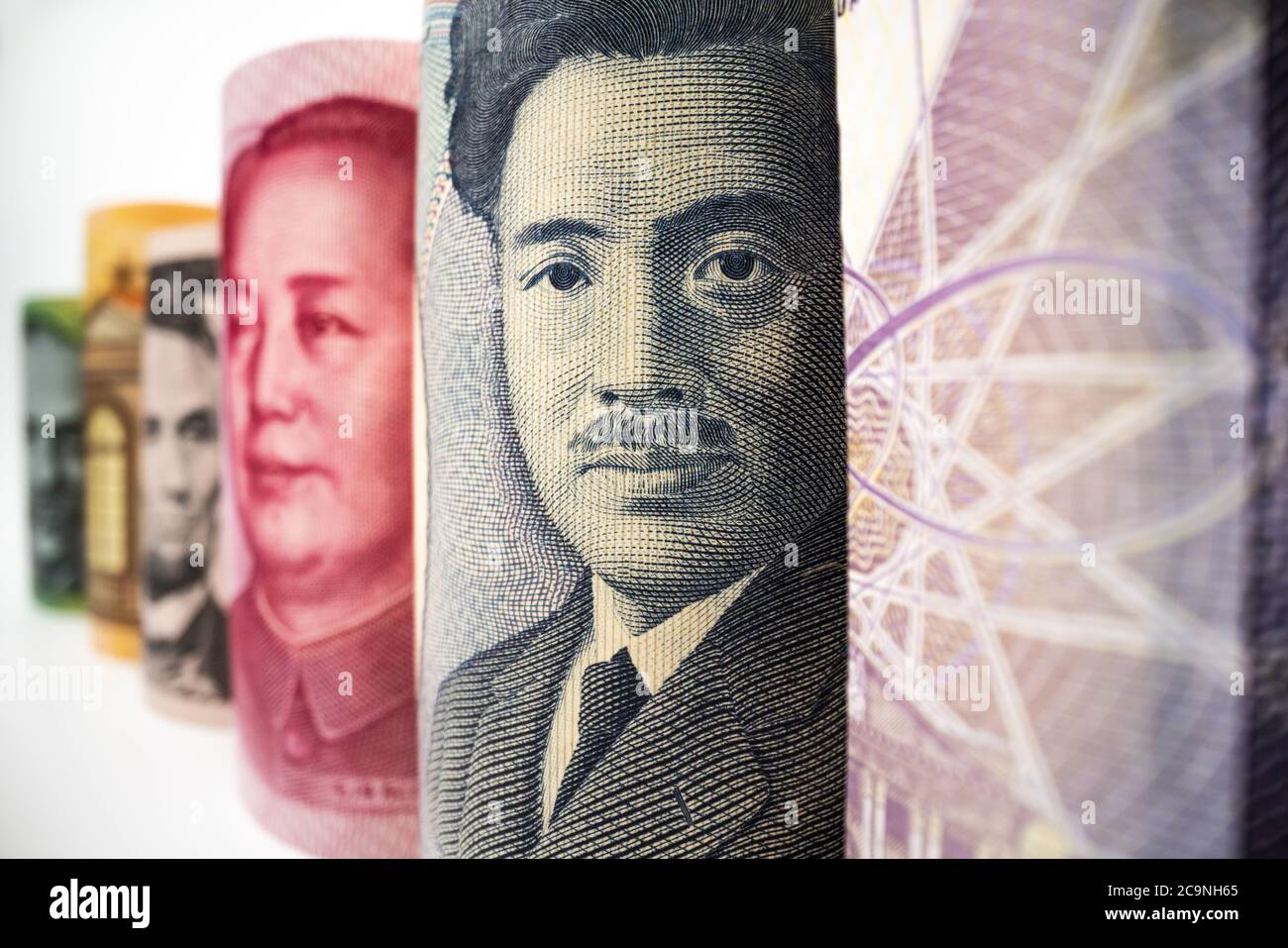 International money exchange. Foreign currency Stock Photo Alamy