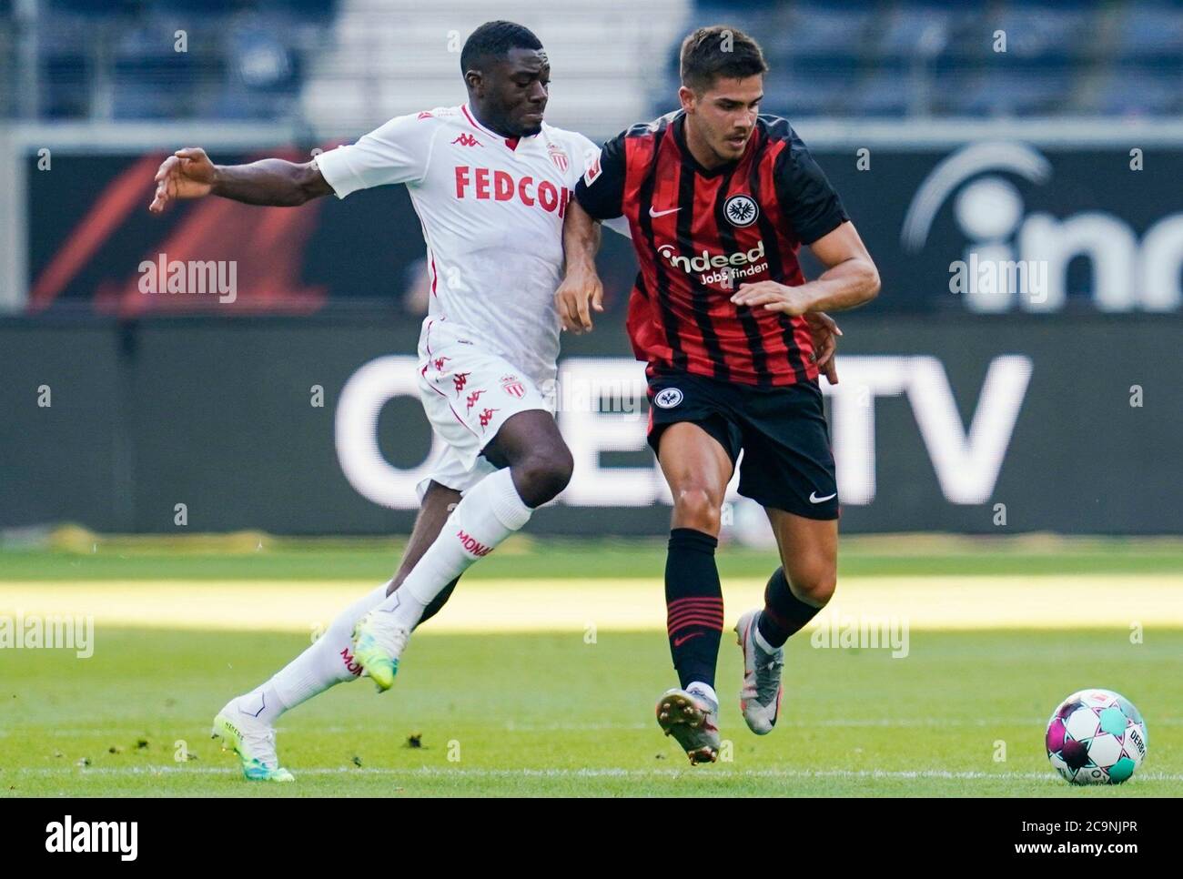 01 August 2020 Hessen Frankfurt Main Football Test Matches Eintracht Frankfurt As Monaco Deutsche Bank Park