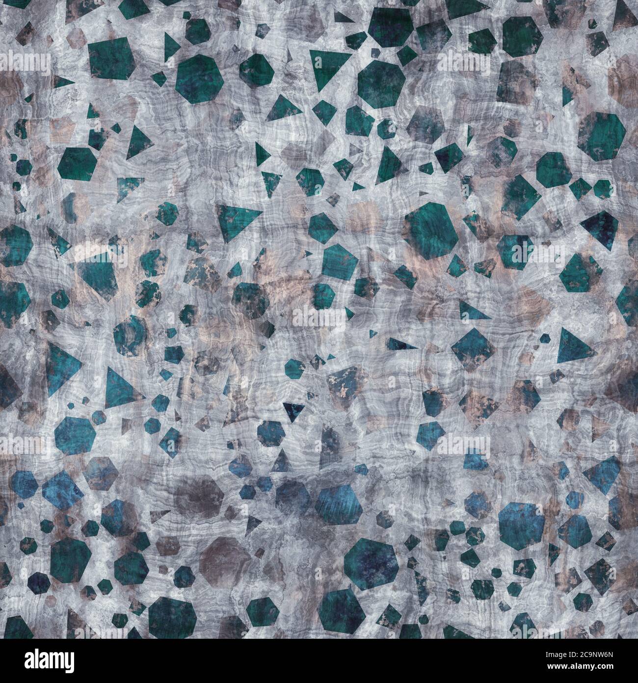 Seamless blue texture grungy repeat pattern swatch Stock Photo - Alamy