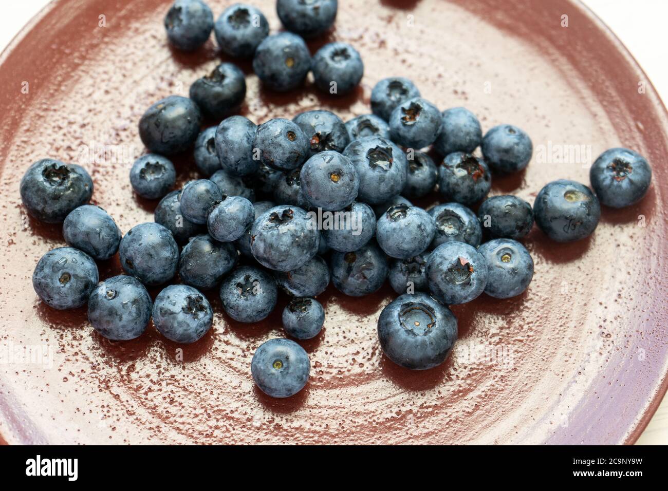 ceramic blueberries