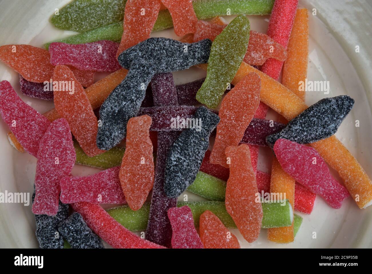 Sweets containing a high sugar content Stock Photo
