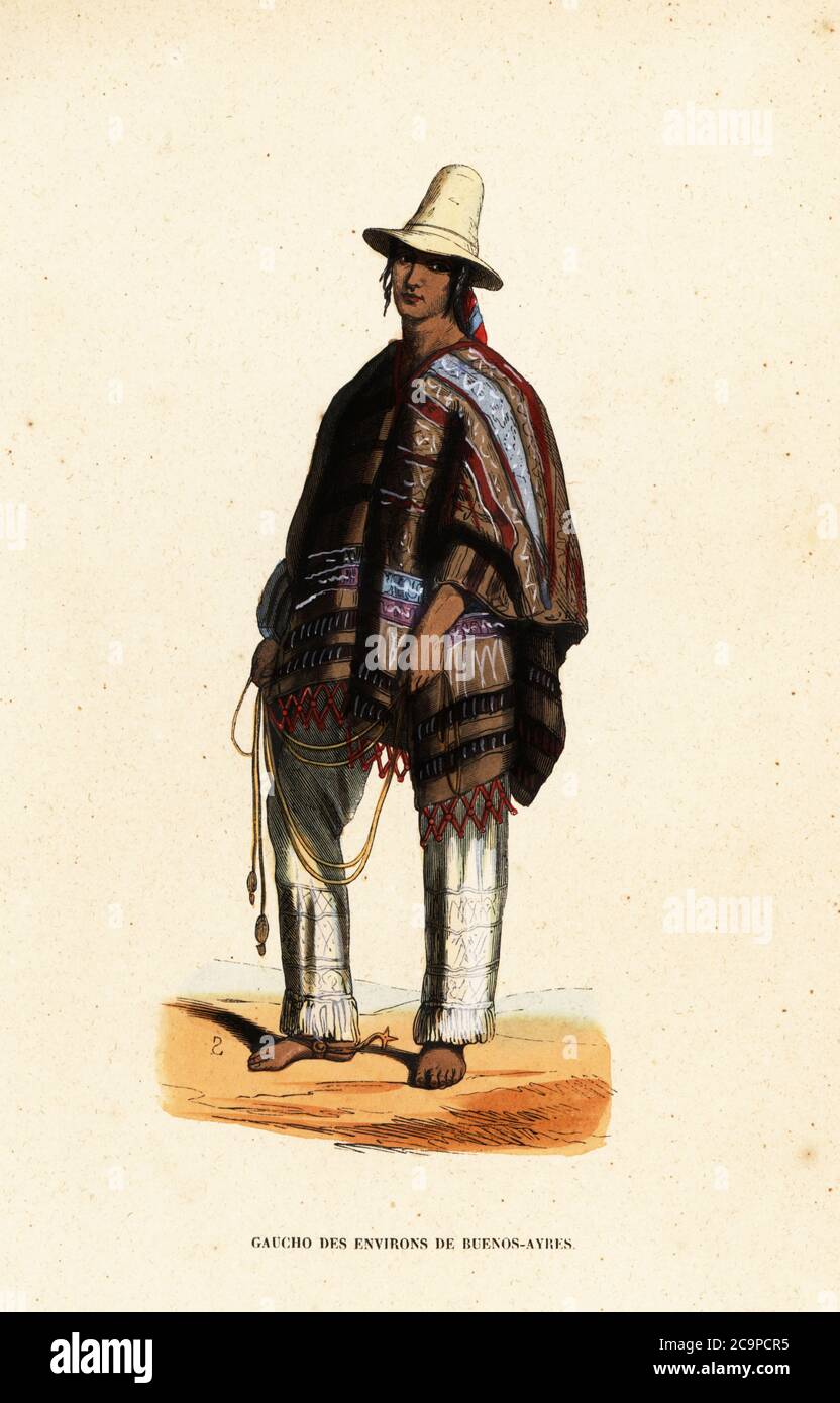 Gaucho poncho hi-res stock photography and images - Alamy