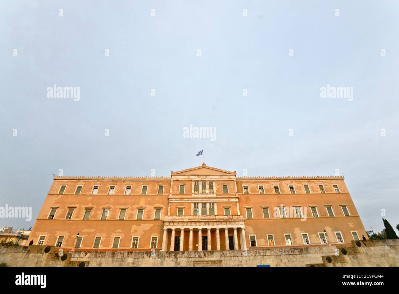 Old Royal Palace, Athens, Greece Stock Photo